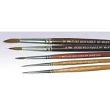 Artist Brush, Round, Anti-Static, Sable Hair, #6, 0.625" Trim, Wood, 7-3/8" OAL, ESD,906 Series redirect to product page